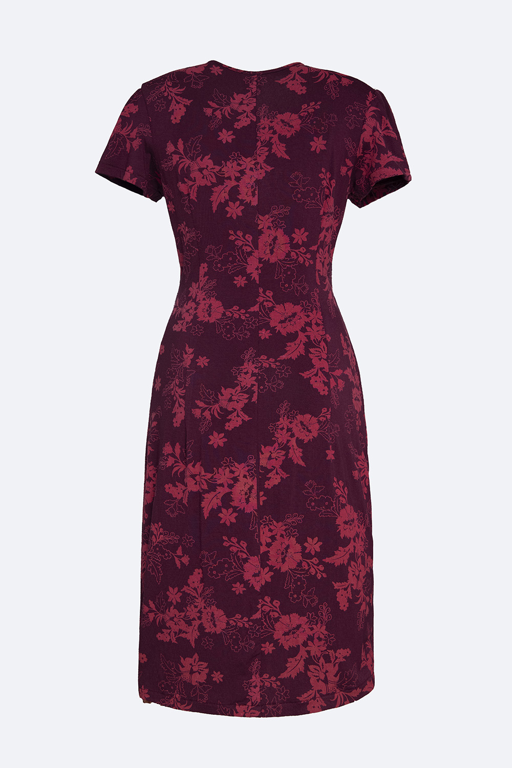 Đầm thun ôm body họa tiết hoa