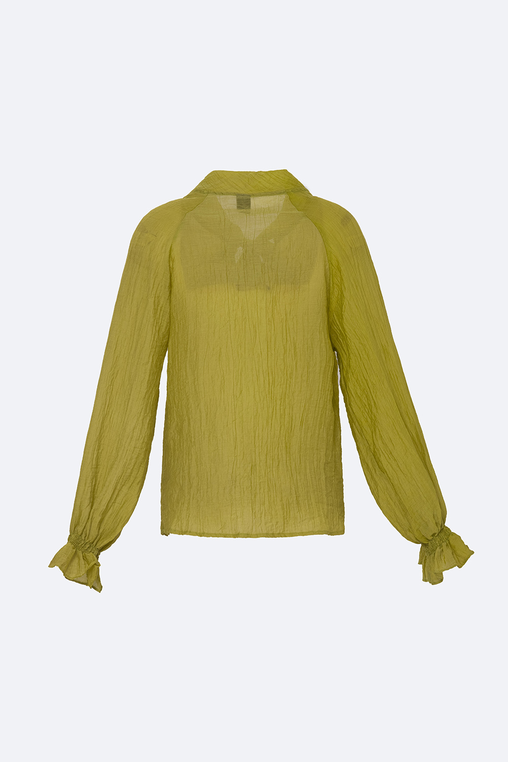 Áo blouse kiểu nữ cổ phối nơ