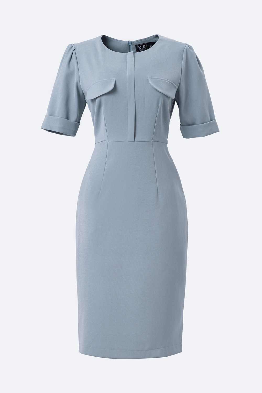 Đầm ôm nữ công sở phối túi đắp giả