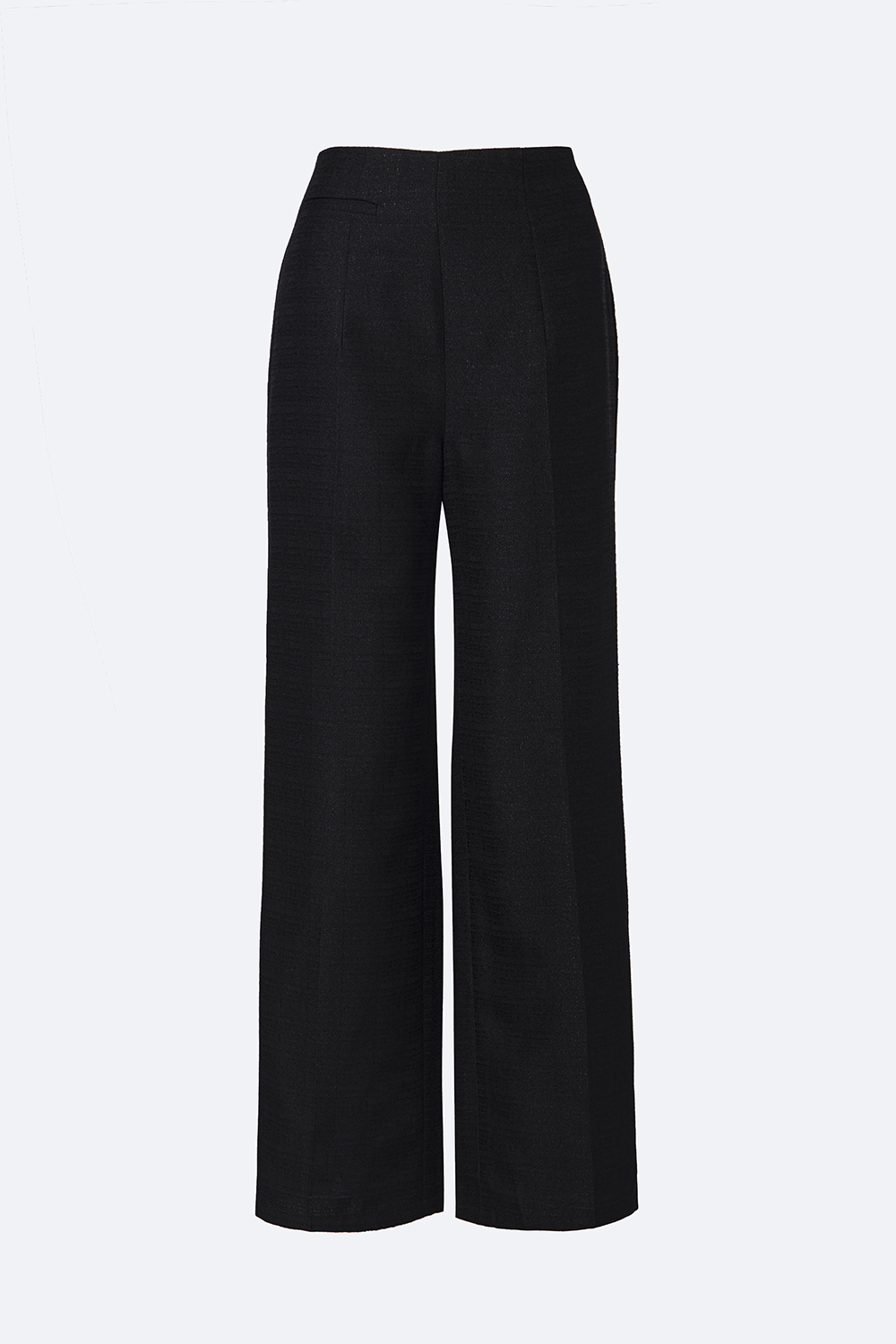 Quần suông ống rộng màu đen