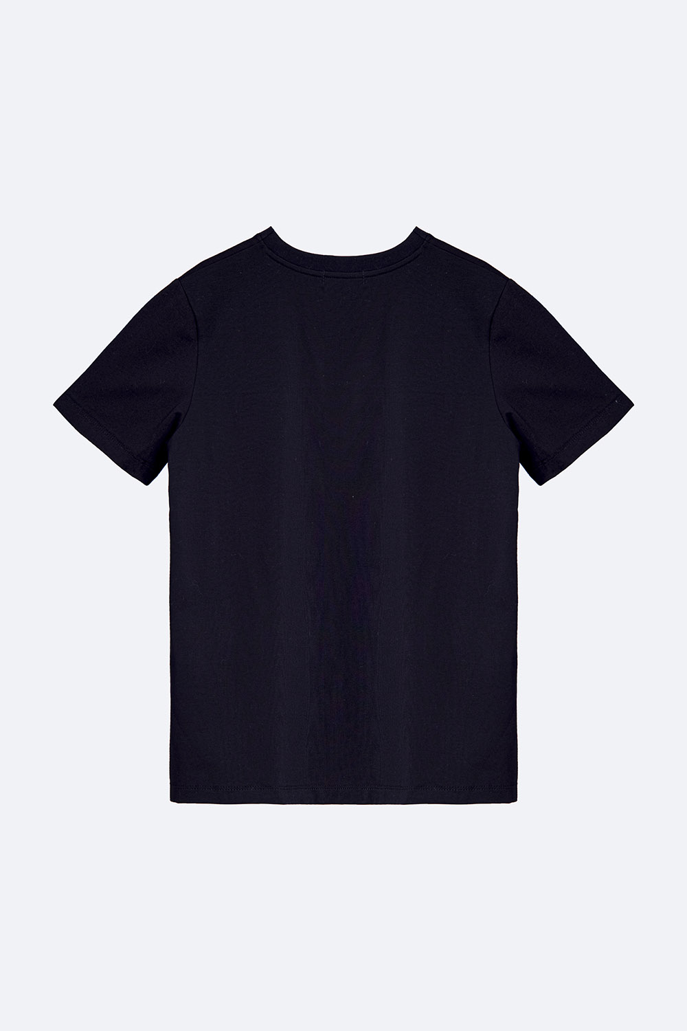 Áo thun nữ màu đen in chữ