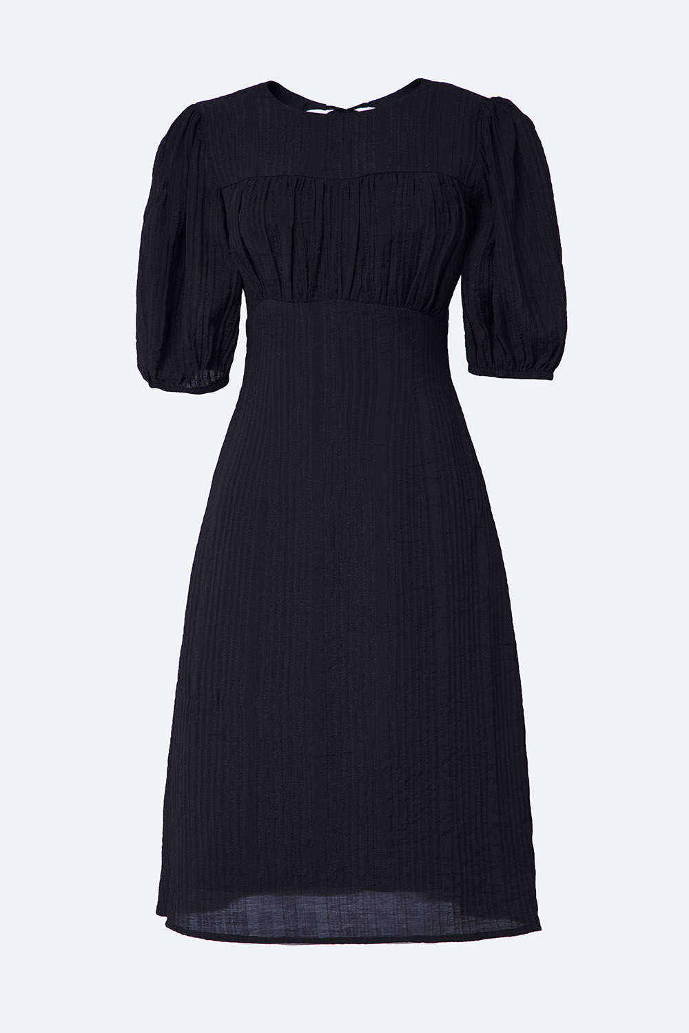 Đầm đen công sở tay lỡ dáng chữ A