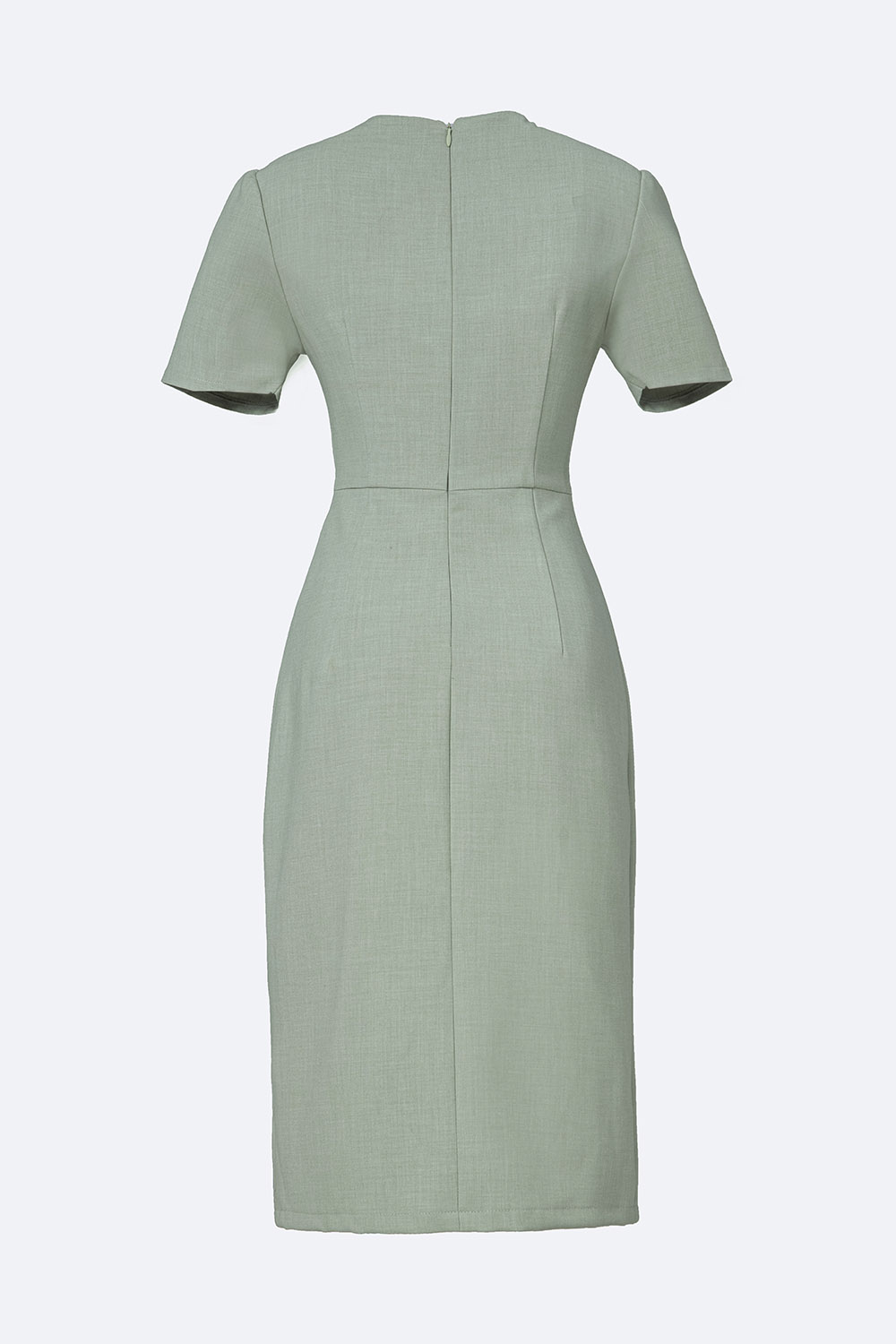 Đầm ôm công sở phối đai eo