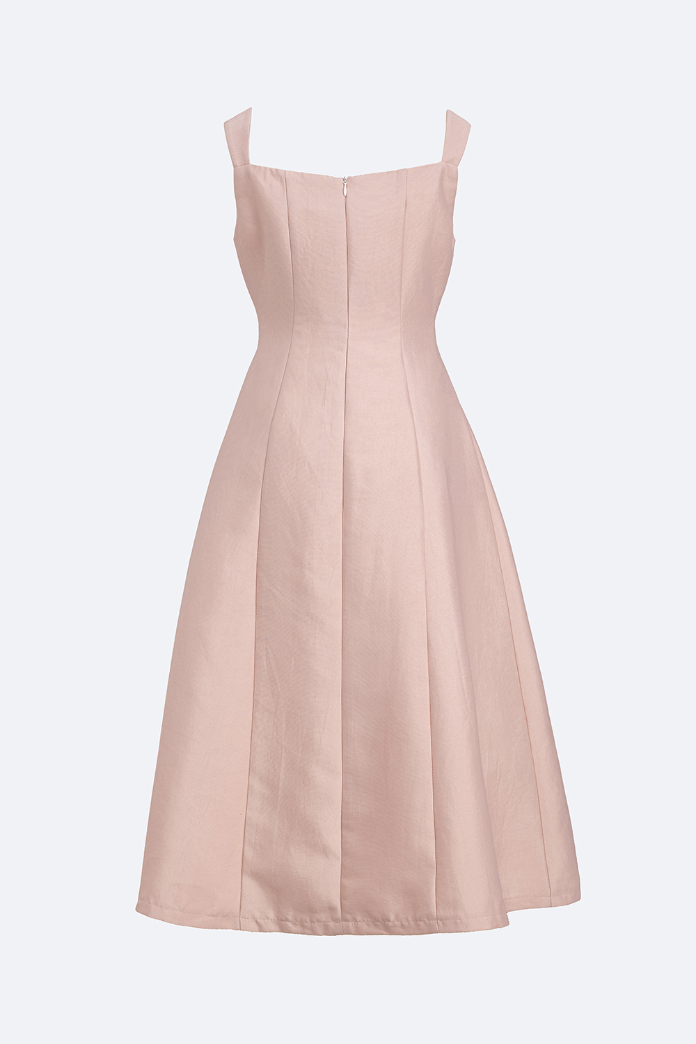 Đầm hồng dự tiệc dáng dài