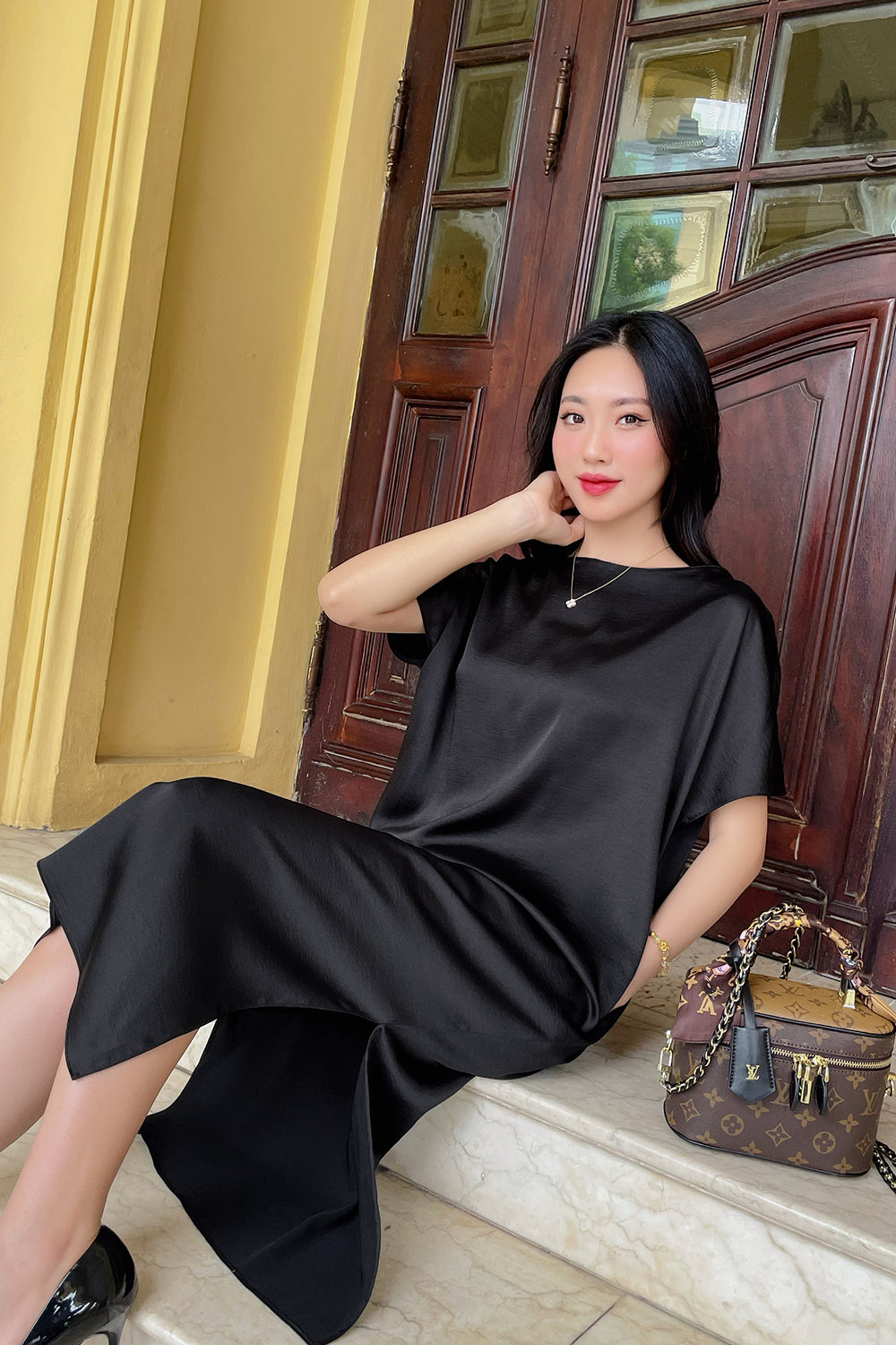 Váy đuôi Cá Dáng Dài Lụa giá rẻ Tháng 3,2024|BigGo Việt Nam
