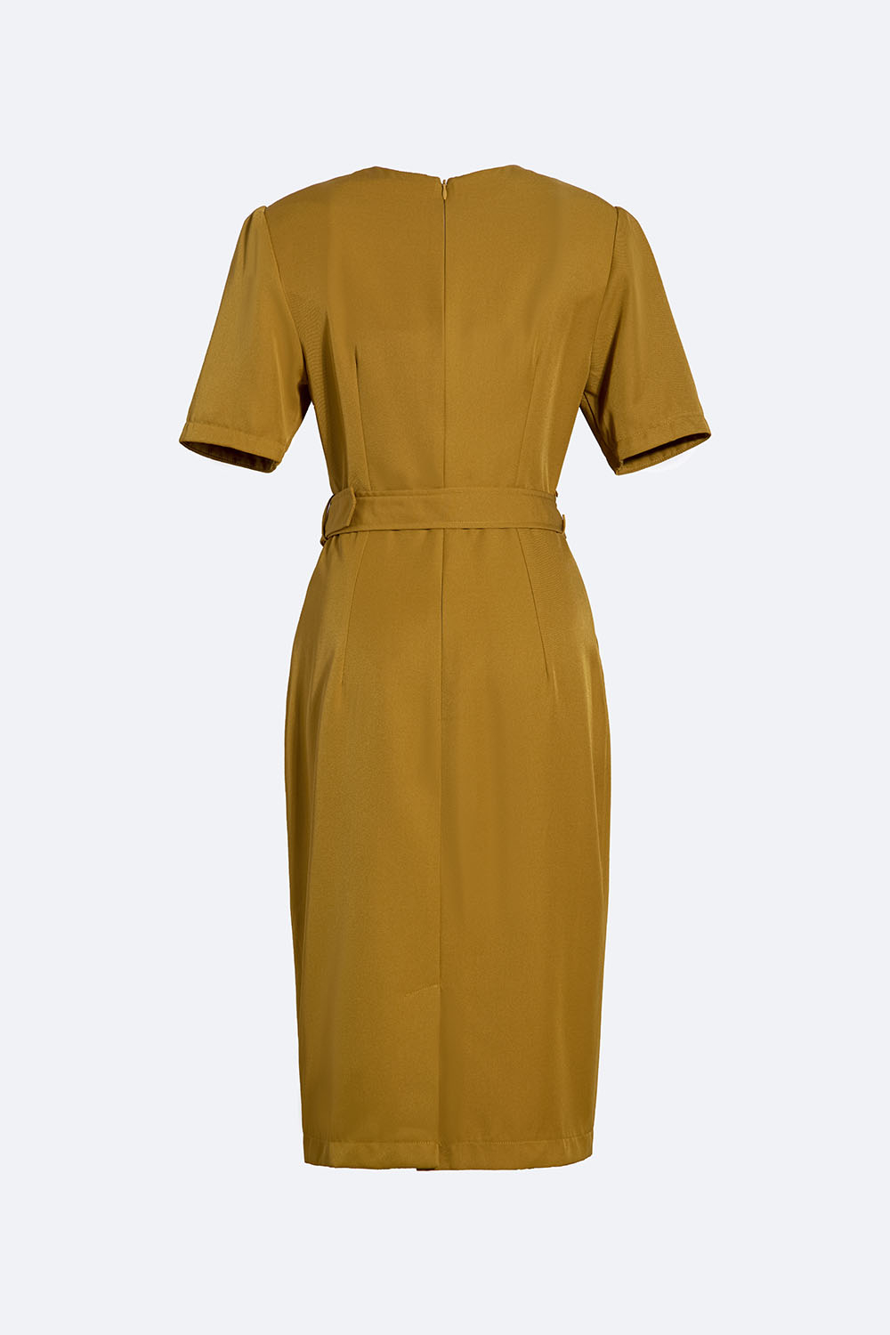 Đầm ôm công sở nữ phối đai eo