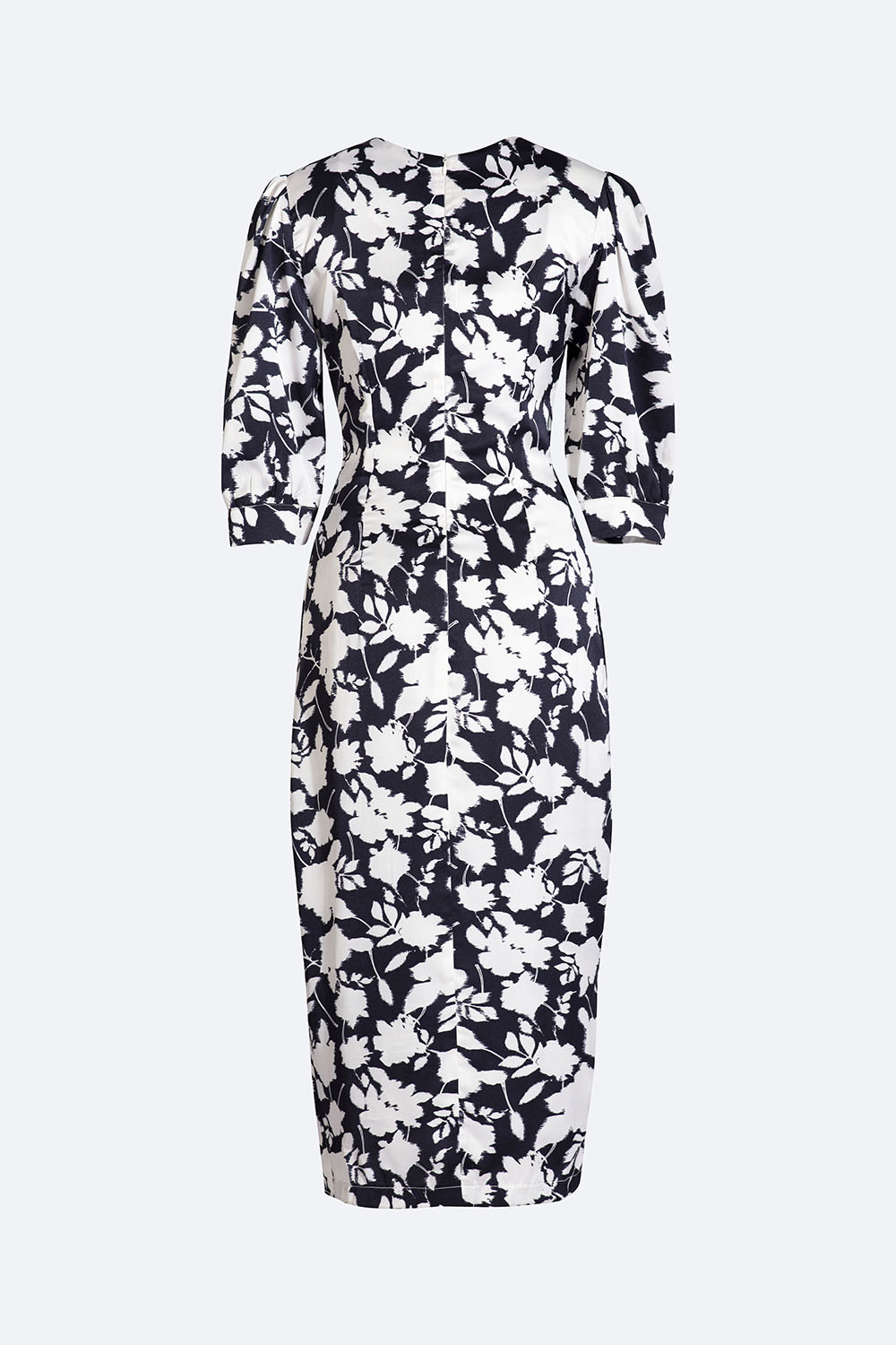 Đầm hoa đắp chéo wrap dress nhấn eo