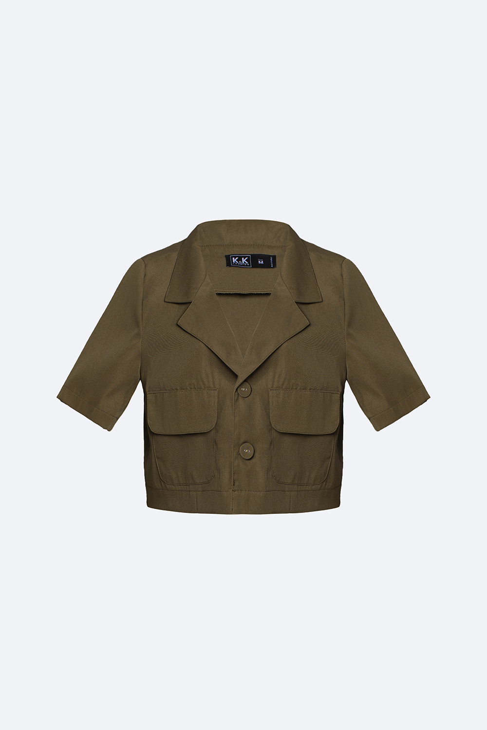 Áo khoác nữ dáng lửng tay ngắn