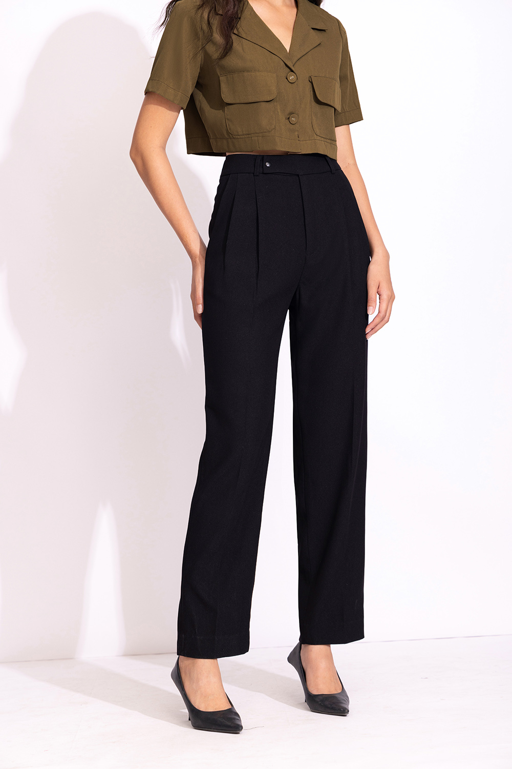 Quần tây công sở nữ màu đen