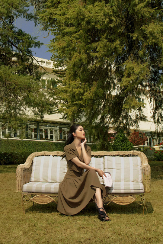 Chân váy xòe xếp ly công sở CV04-34