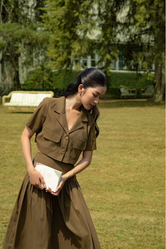 Áo khoác nữ dáng lửng tay ngắn AK11-11