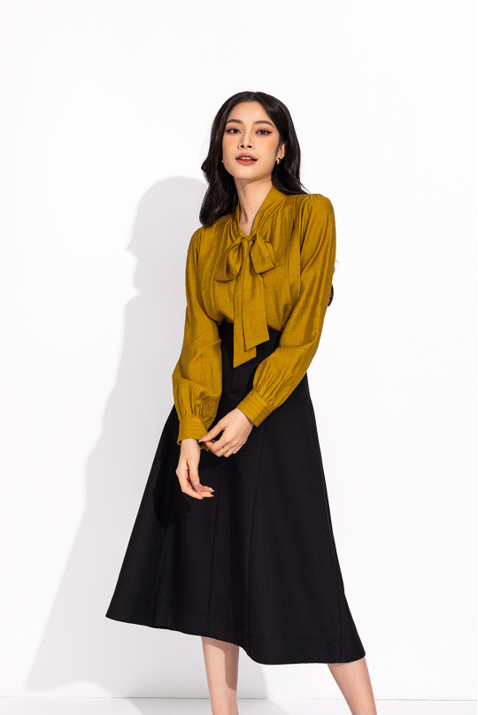 Điểm danh mẫu áo kiểu đẹp tuổi 30 sang trọng, quý phái