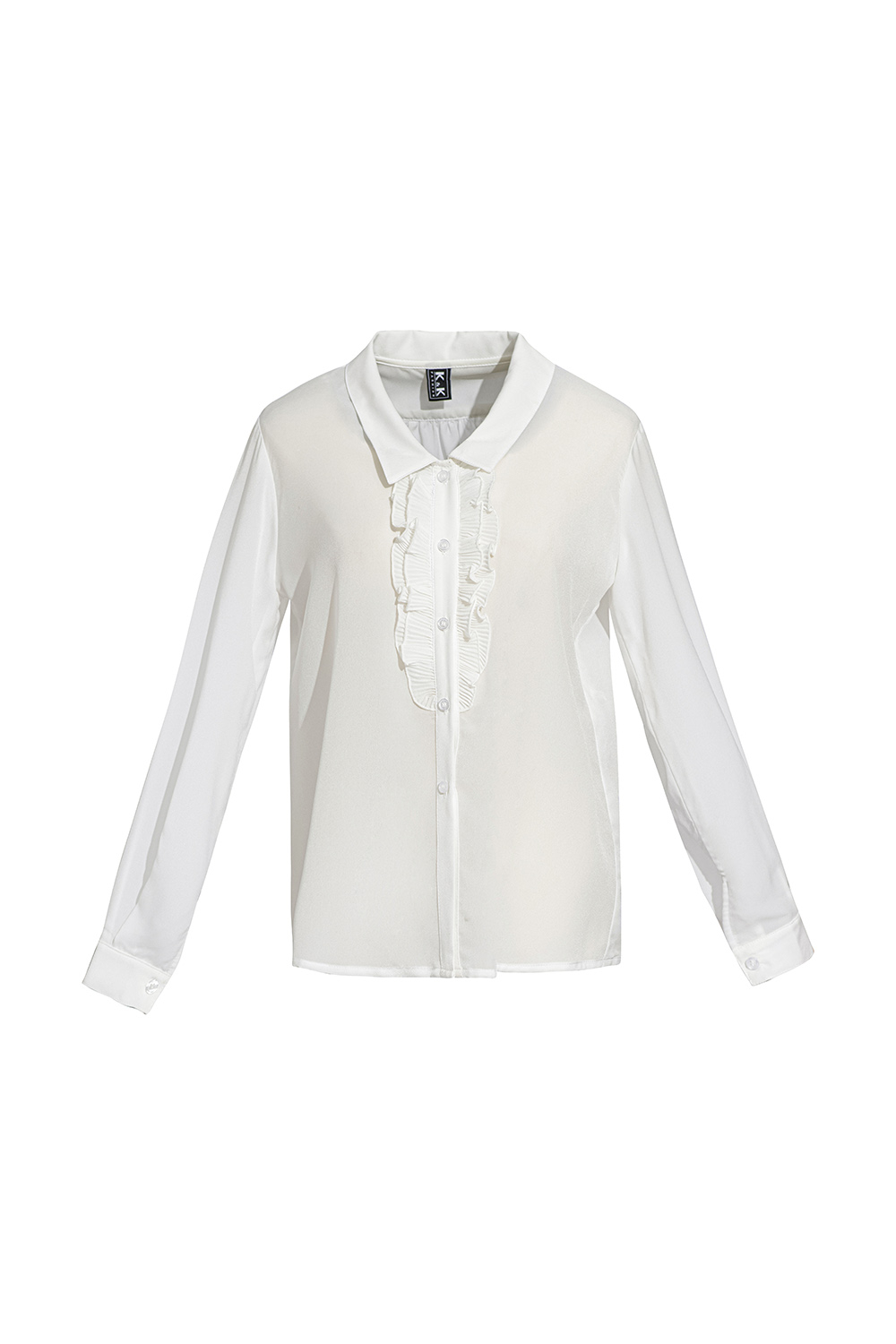 Áo sơ mi công sở màu trắng tay dài