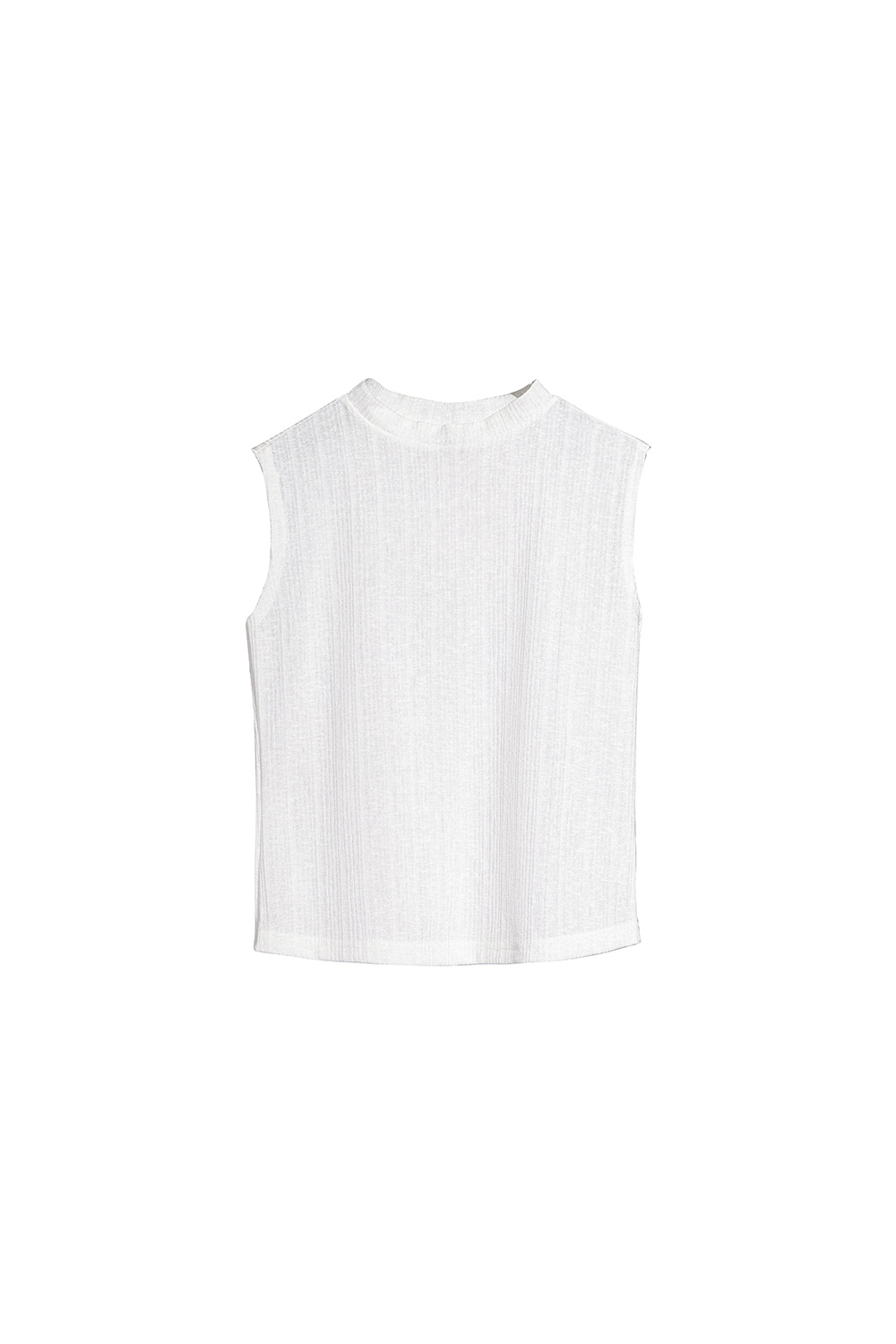 Áo thun nữ sát nách màu trắng