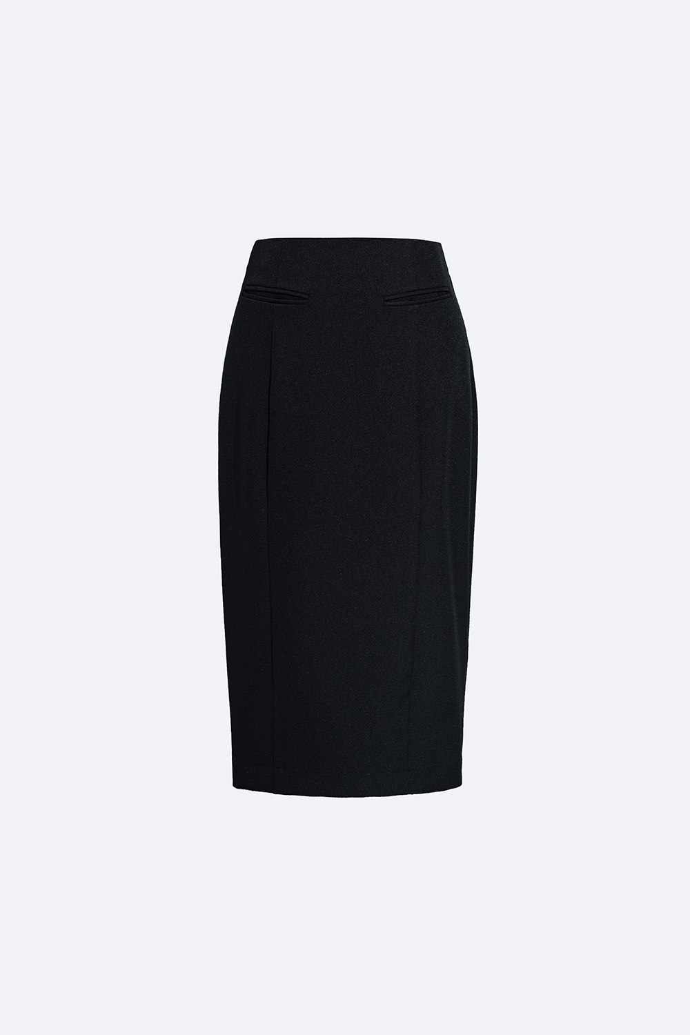 Chân váy công sở dáng bút chì màu đen