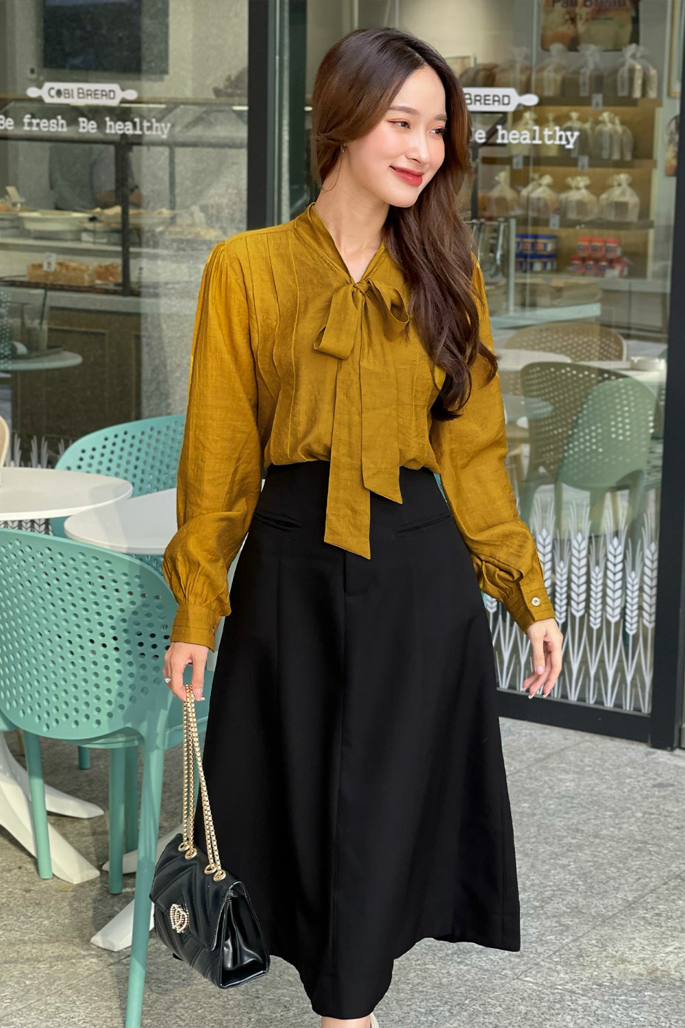 Áo Kiểu nữ áo Sơ Mi Hàn Quốc đẹp 2021 Blouse Korea style