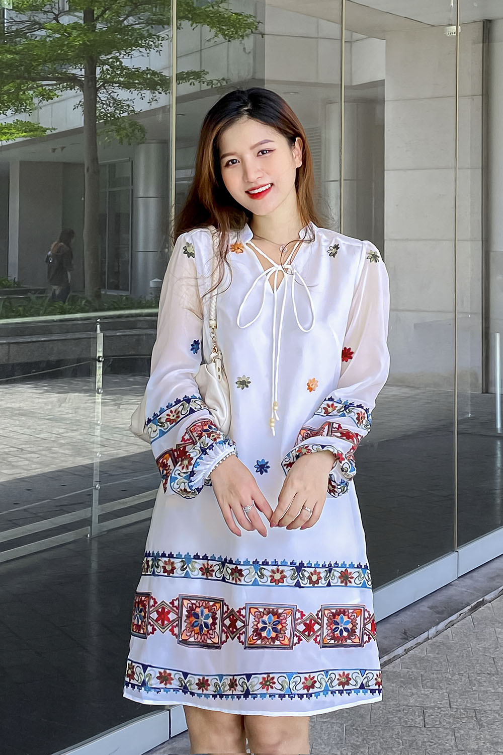 Sẵn] Set bộ denim áo kiểu + chân váy dài phong cách uzzlang hot trend 2023  M18 | Shopee Việt Nam