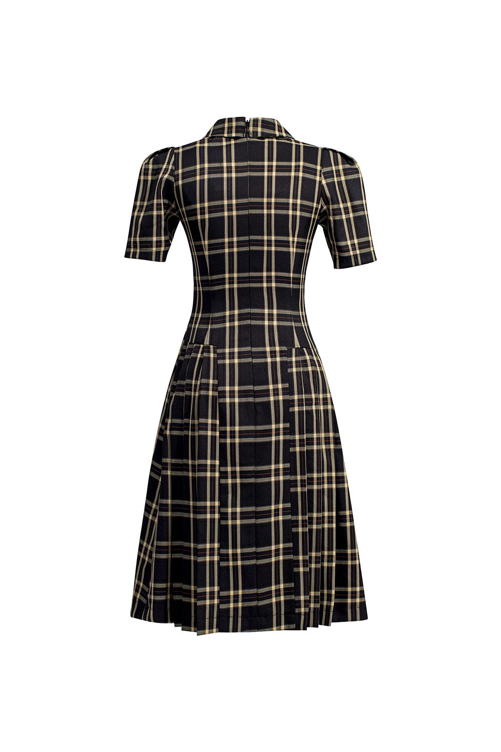 Đầm chữ a công sở cổ đan tông