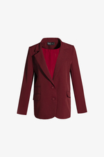 Áo khoác blazer nữ màu đỏ