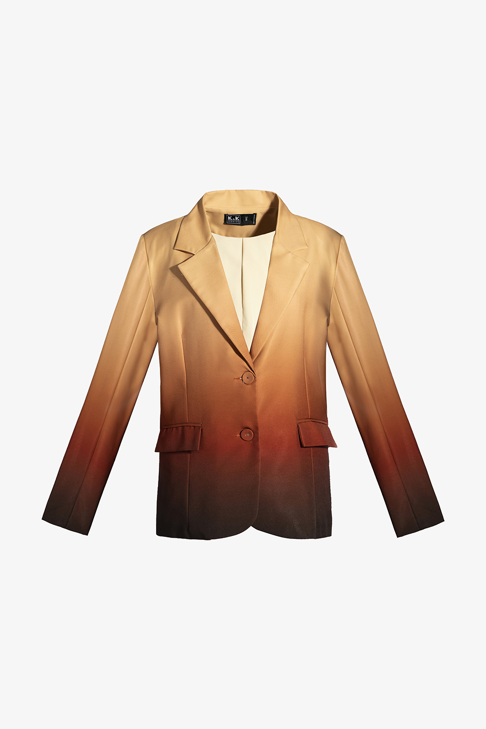 Áo blazer nữ họa tiết ombre