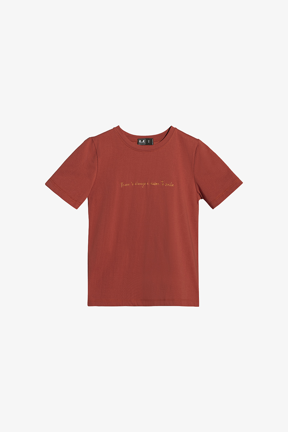 Áo thun nữ tay ngắn cổ tròn basic