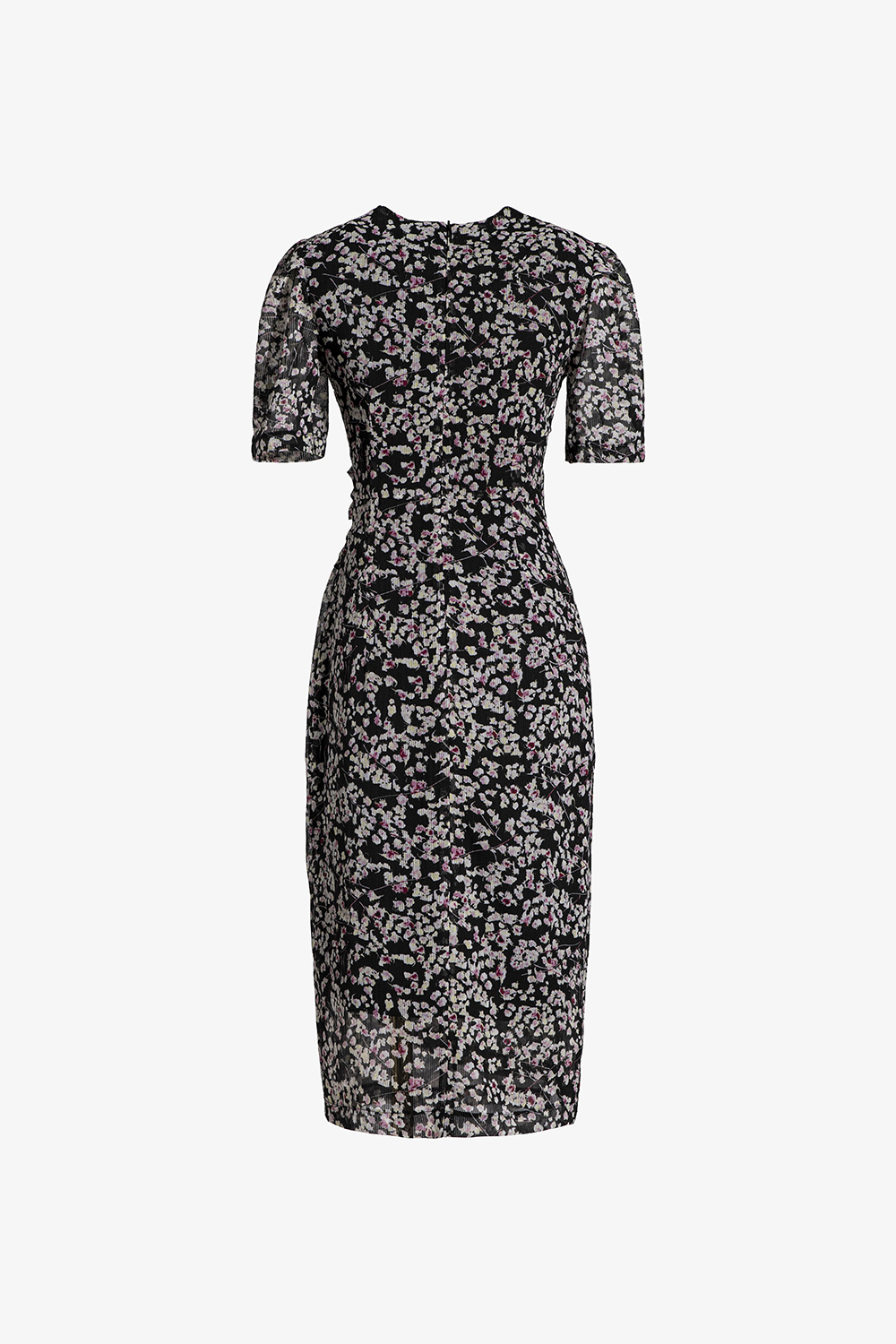 Đầm công sở dáng ôm họa tiết hoa nhí