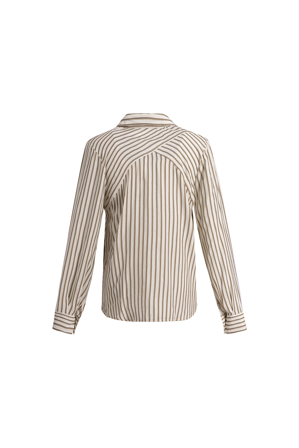 Áo sơ mi nữ công sở kẻ sọc tay dài