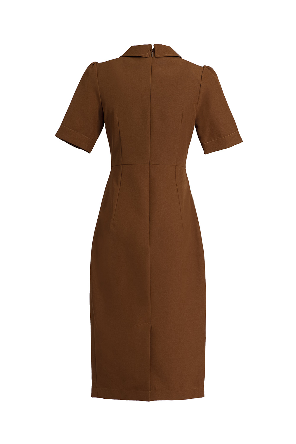 Đầm công sở dáng chữ a cổ peter pan