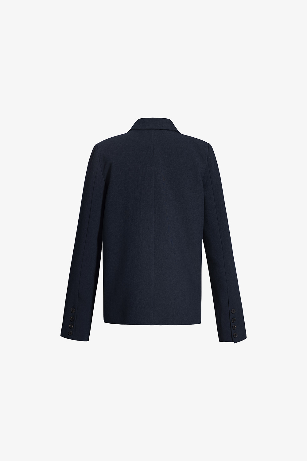 Áo khoác blazer nữ màu xanh đen tay dài