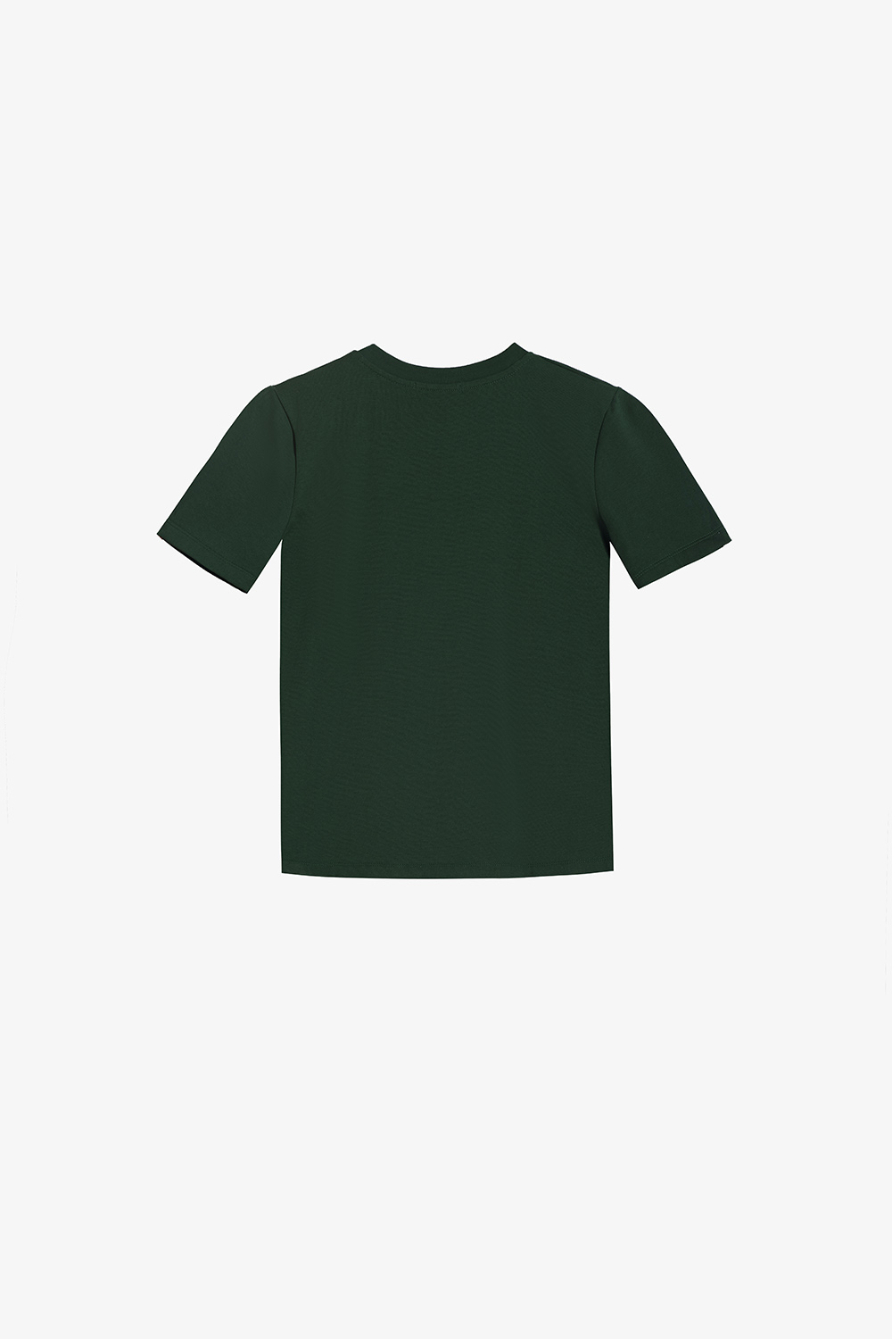 Áo thun nữ in chữ ngắn tay màu xanh