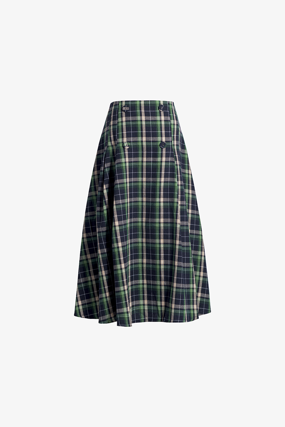 Chân váy chữ A hoạ tiết caro dáng dài CV06-15 | Thời trang công sở K&K  Fashion