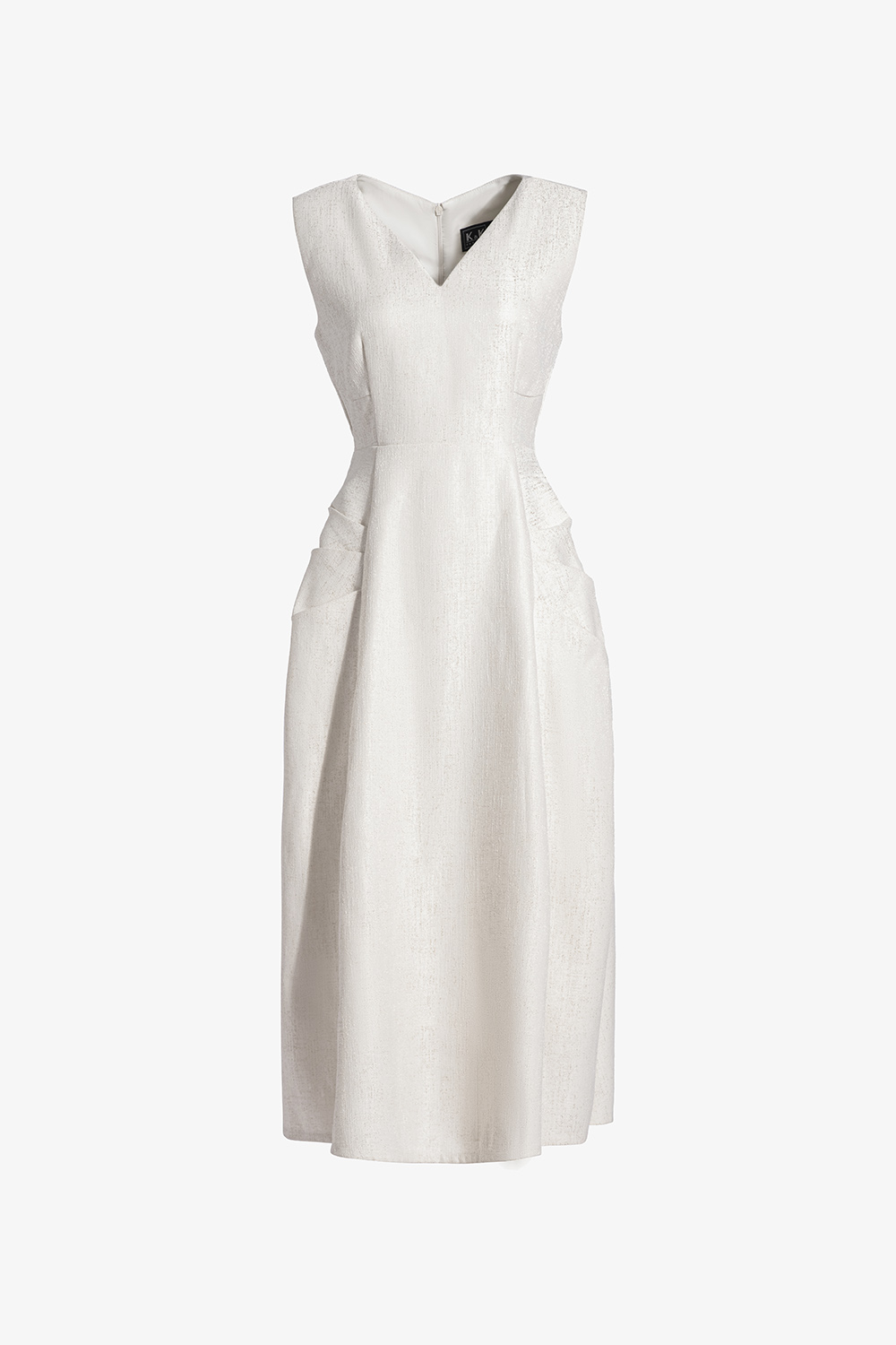 Đầm xòe sát nách eo cut-out HL21-21 | Thời trang công sở K&K Fashion