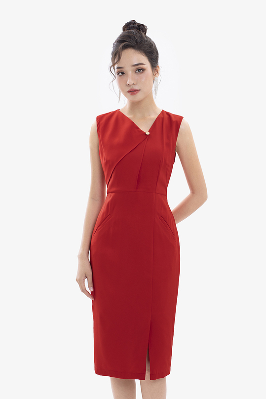 Đầm len body nữ cao cổ 93HEY, váy len dáng lửng dài tay VL01 | Shopee Việt  Nam
