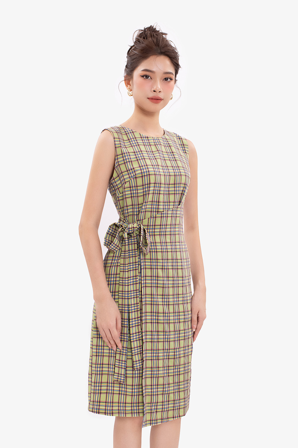 Váy bầu thiết kế công sở, kẻ caro cực xinh và sang chảnh trẻ trung - V03 |  Shopee Việt Nam