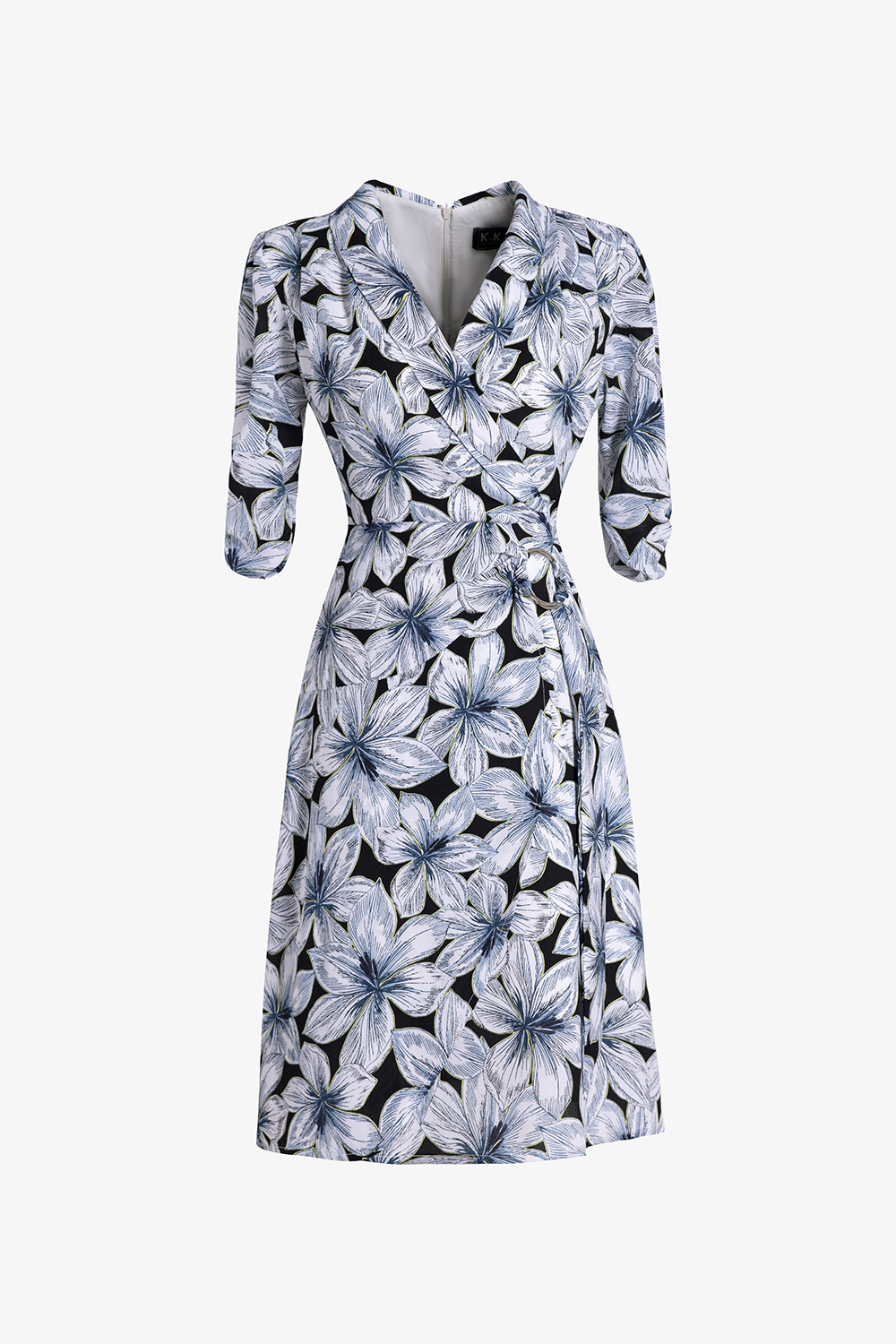 Đầm hoa công sở nữ dáng chữ A