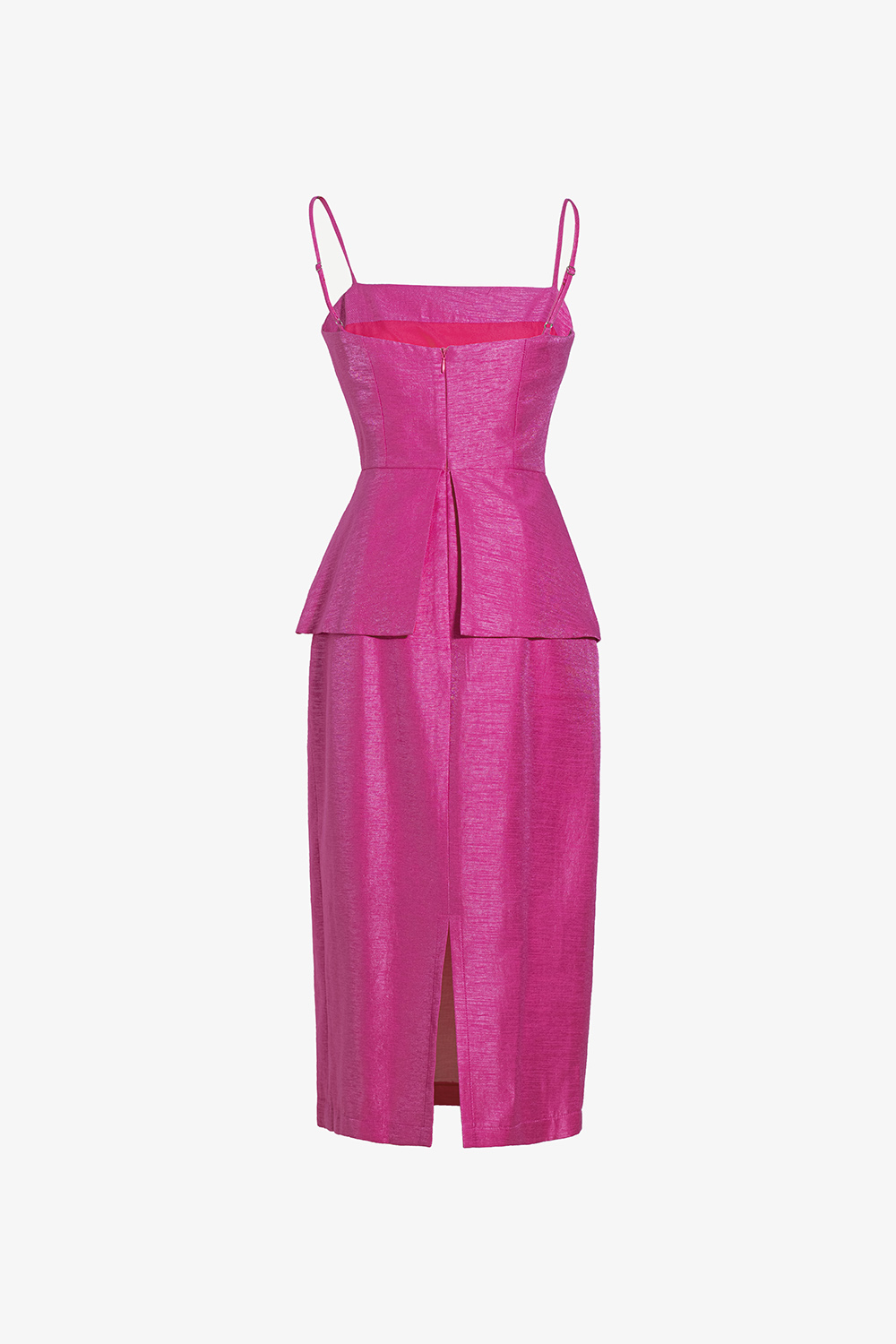 Đầm dự tiệc peplum hai dây