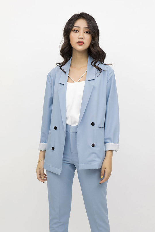 Áo khoác blazer dài tay AK09-37