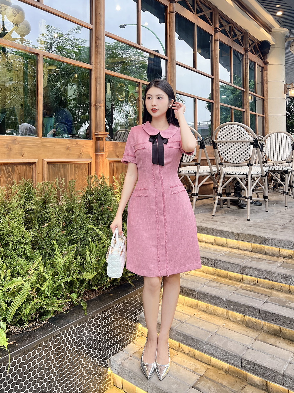 váy đỏ dáng dài tiểu thư dự tiệc mặc tết siêu xinh-Hàng cao cấp -đầm đỏ  dáng dài mặc đi chơi tết,noel | Shopee Việt Nam