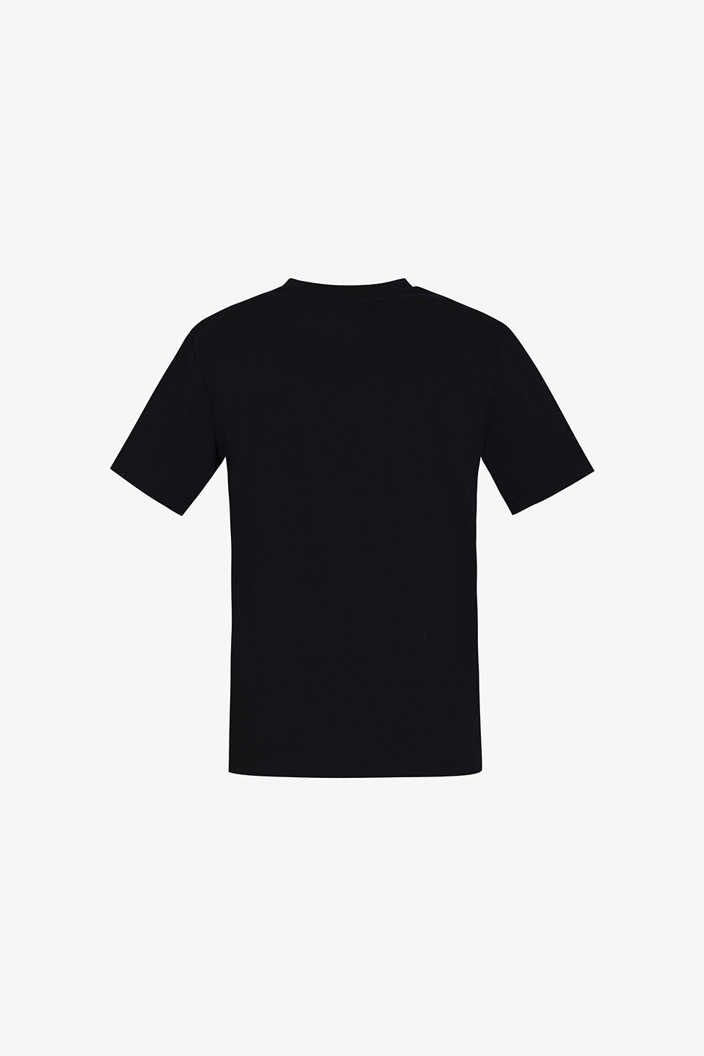 Áo thun nữ màu đen in hoa hồng