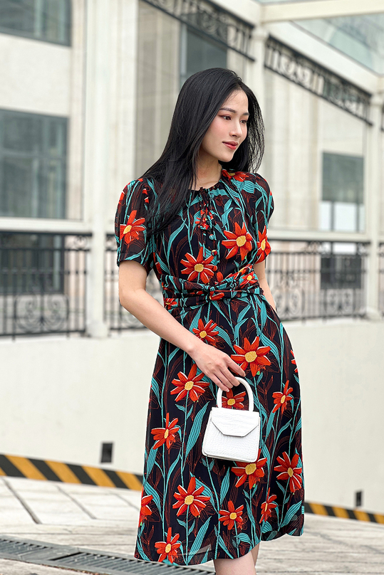 Tổng hợp Váy Hoa Hồng Đỏ giá rẻ, bán chạy tháng 3/2024 - Mua Thông Minh