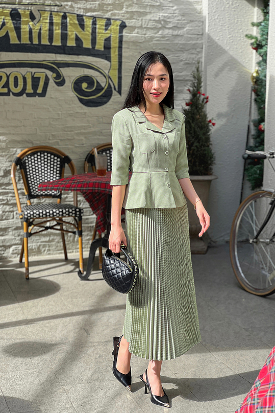 Lịch sử giá Chân váy dài chất vải thô mềm Quảng Châu dáng suông vintage kẻ  ô vuông phong cách Hàn Quốc, Chân váy dài kẻ caro xoè - đang giảm 30.500 ₫