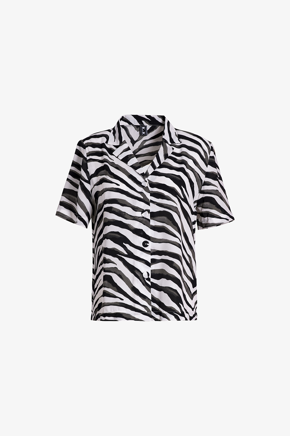 Áo công sở nữ họa tiết sọc vằn