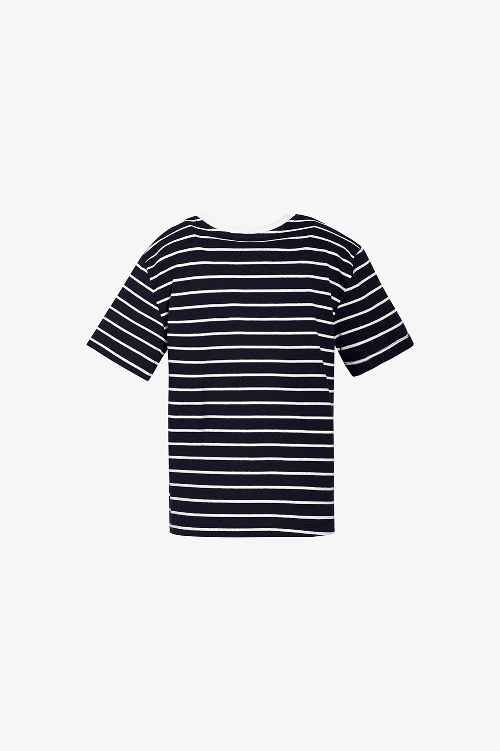 Áo thun nữ kẻ sọc cổ tròn