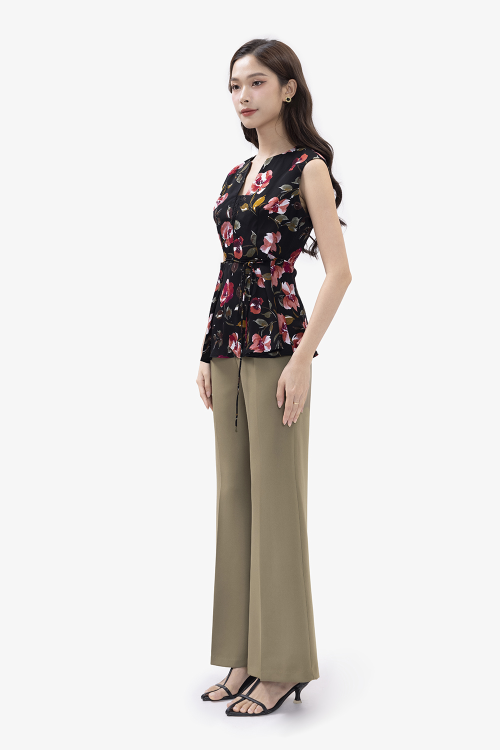 Quần tây nữ công sở ống suông