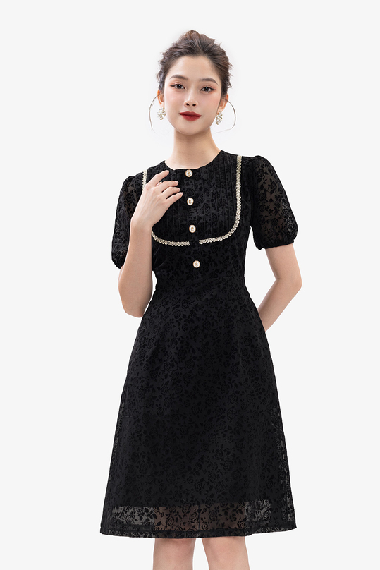 Váy đầm nữ công sở thời trang Eden xoắn eo - D416 – EDS Hàng Mỹ