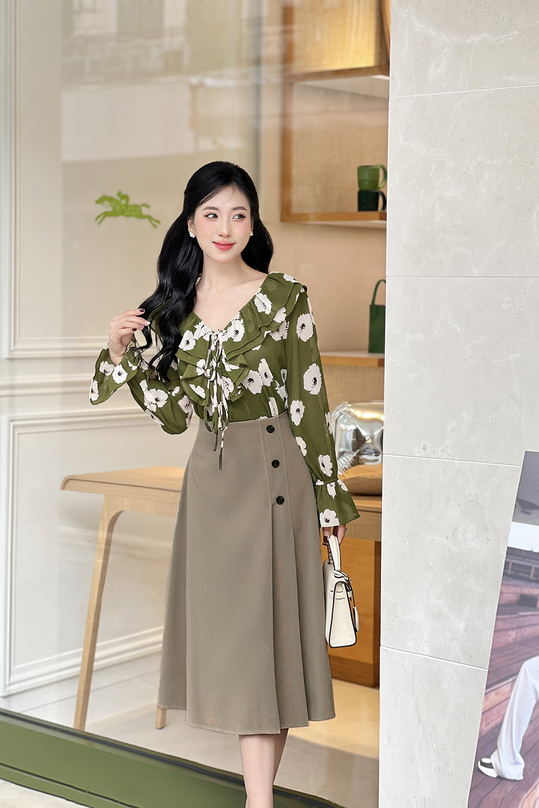 Chân váy ngắn chữ A màu đen | DKMV Skirt Mini Odette DKMV® - Local Brand  Việt Nam