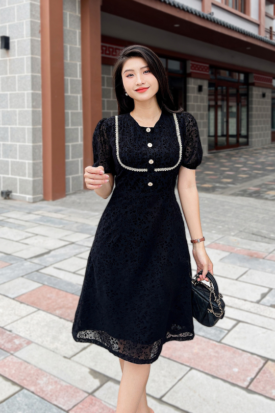Đầm liền công sở Hàn Quốc dành cho phái đẹp - Thời trang - Việt Giải Trí