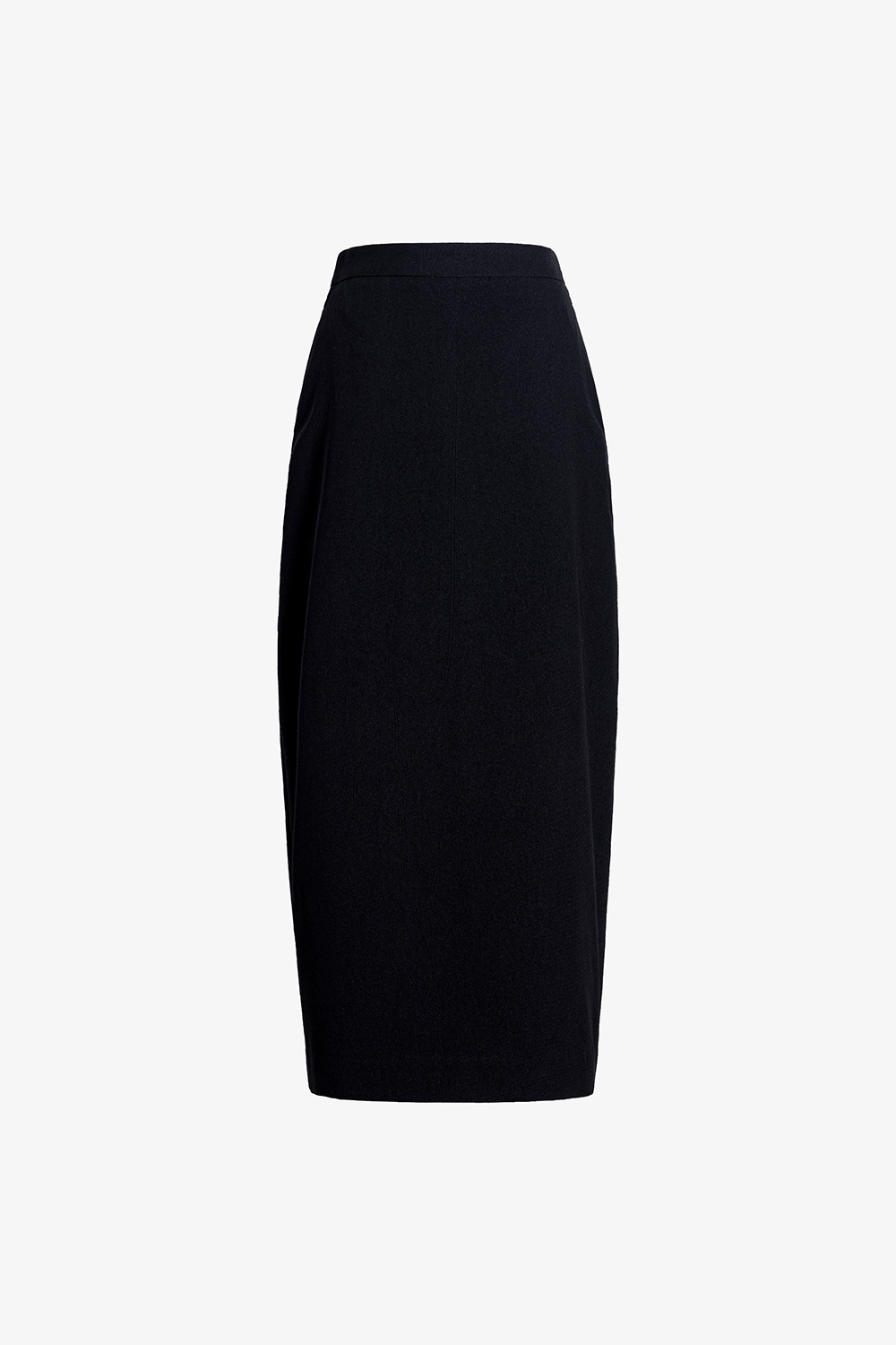 Chân váy suông ôm dáng dài màu đen