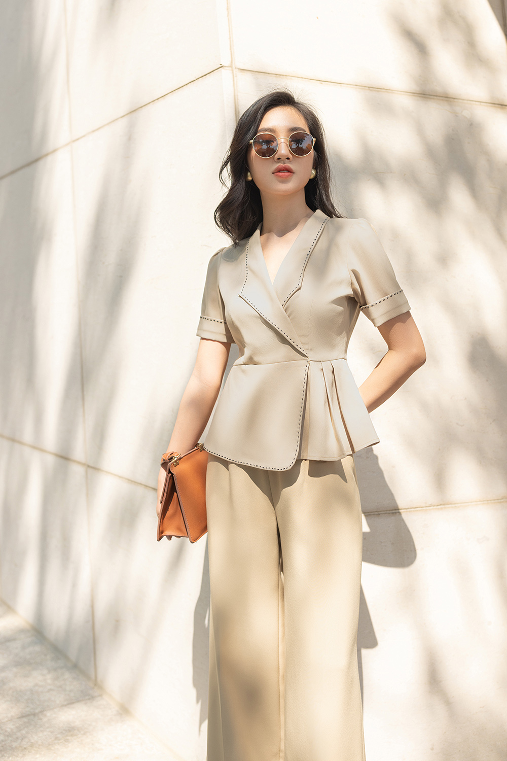 Kiểu áo sơ mi công sở sang chảnh ASM19-11