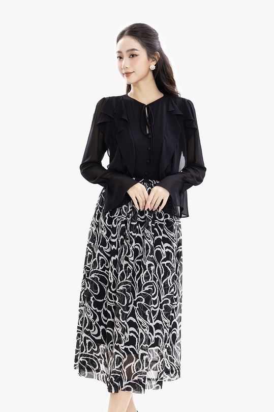 Áo kiểu sơ mi nữ hàn quốc ASM17-26